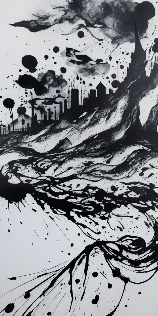 Sink(ink) into my artistic endeavors