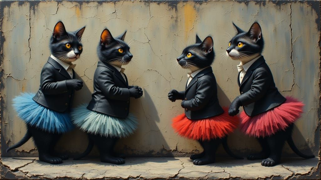 The Tu Cute to Wear TuTu's Gang