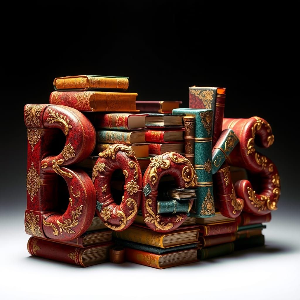 Books - word art