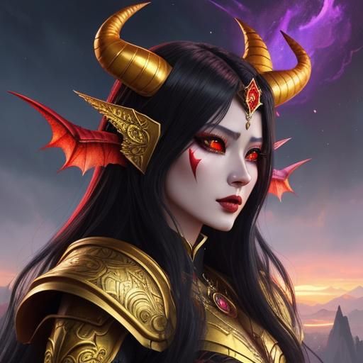 dragon woman