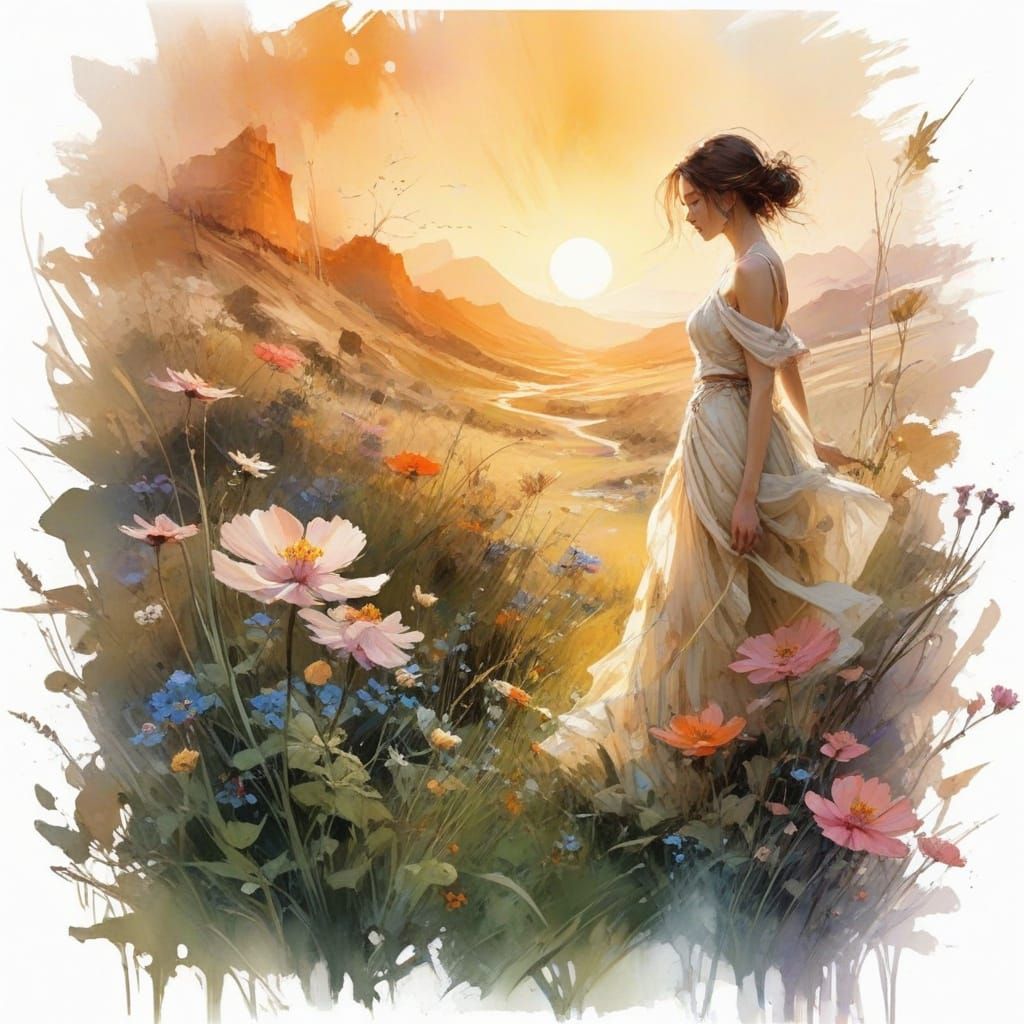 art deco woman balcony noir regret