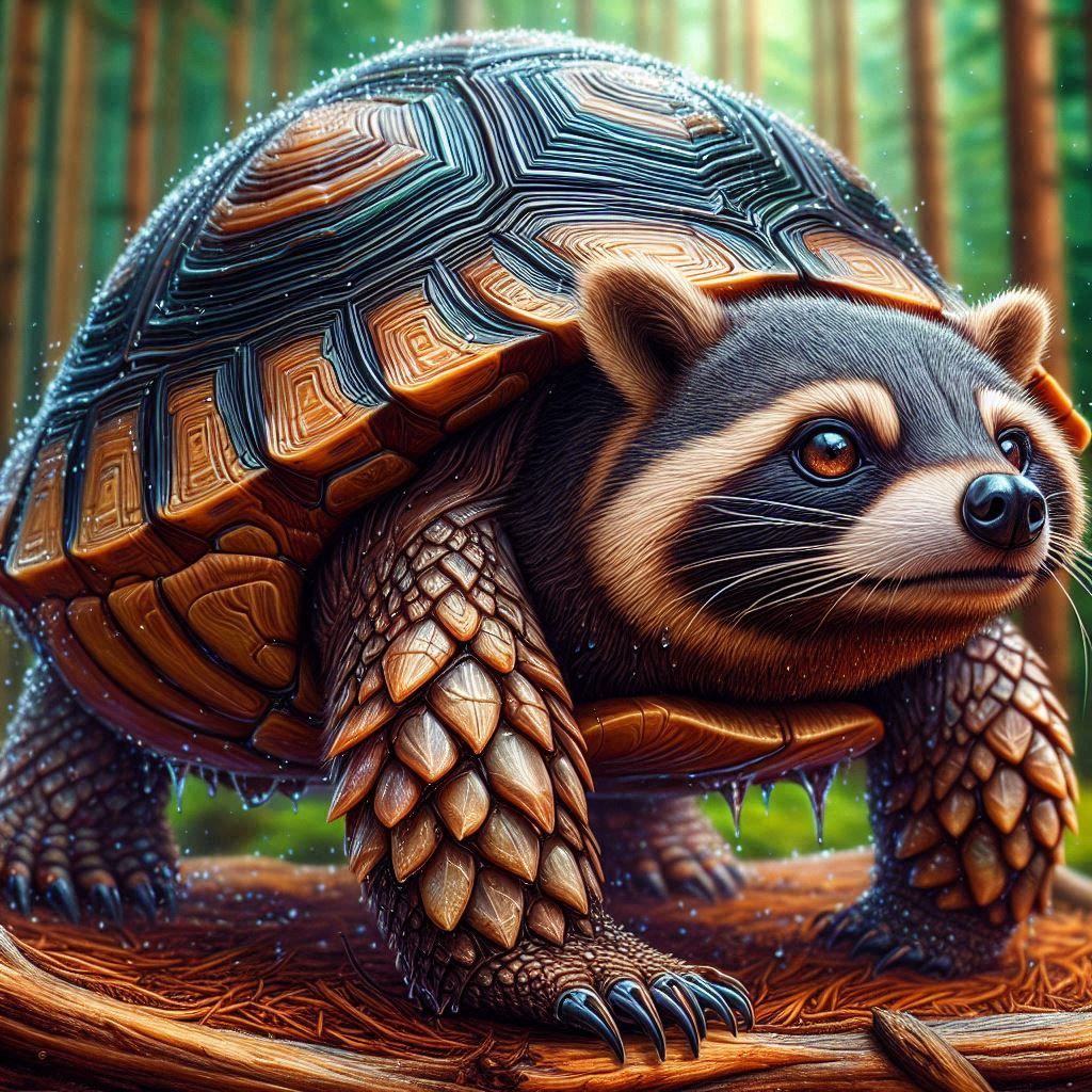 Turtle-Raccoon hybrid