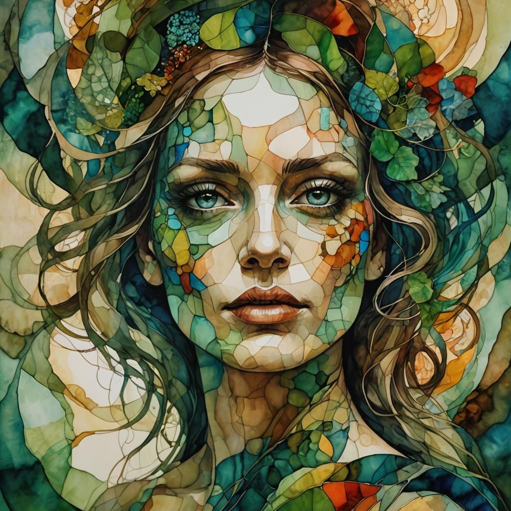 Portrait of Mother nature