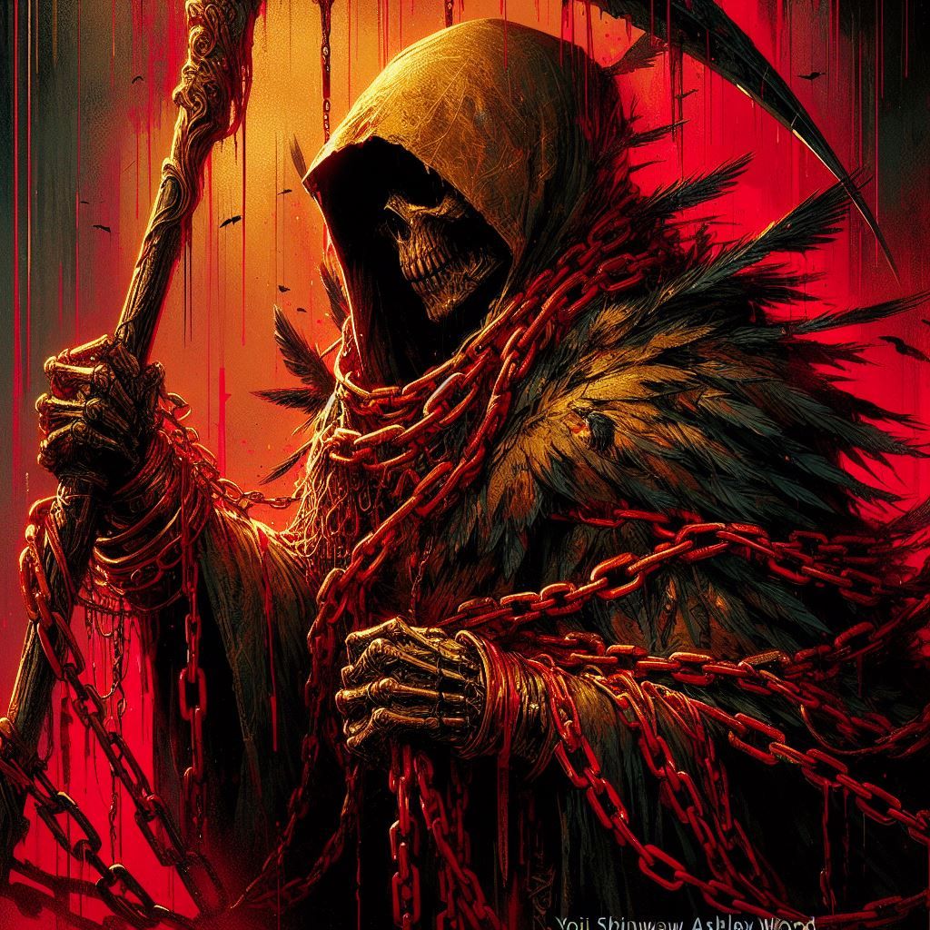 Walking Shackled - (violent storms)  by @GrandmaM