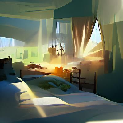 Morning light, it stings a little concept art - AI Generated Artwork ...