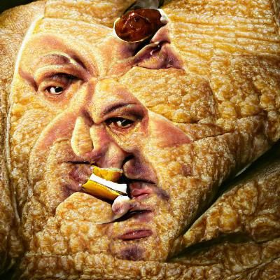 Tony Soprano super fat