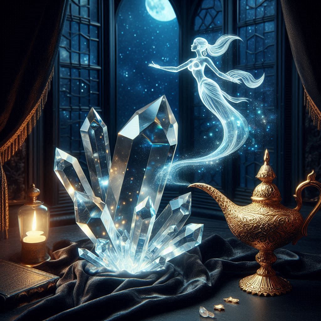 Crystal and genie