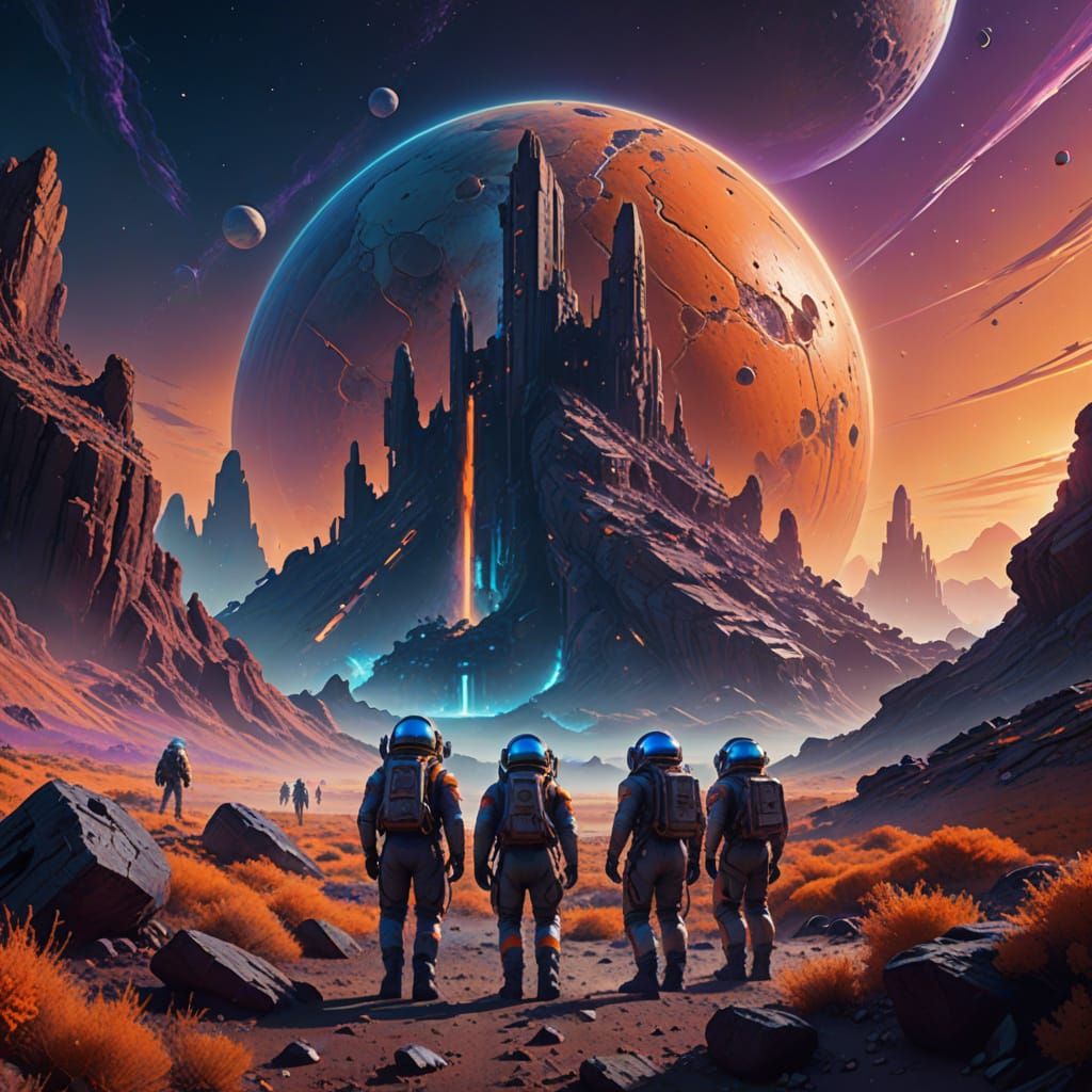 Exploring deep space   by @Heather Marie