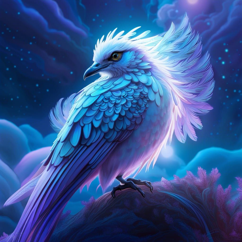 Ghostly bird  by @Billybob Thornton