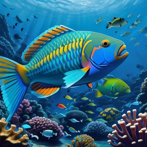 A Parrotfish