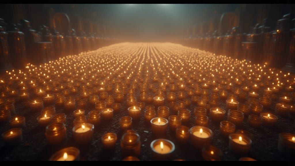 <lora:BCWC V1 Supreme:1.0> candles