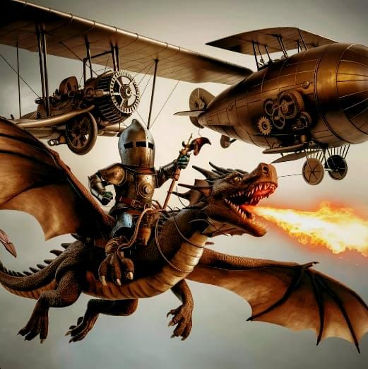 Historical and Fictional Mix Up  Medieval Fantasy and Steamp...