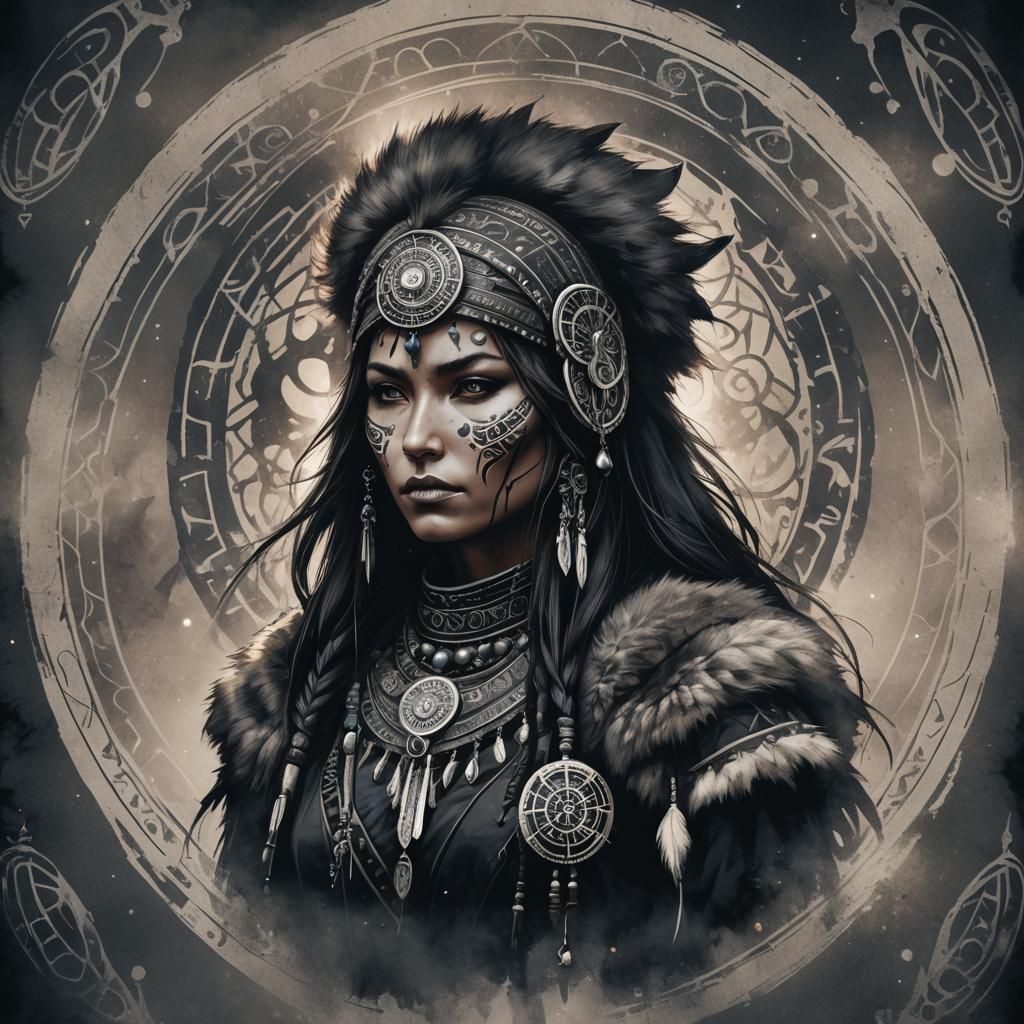 turkic warrior female