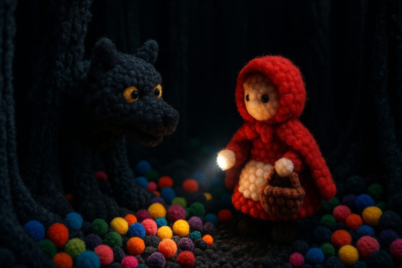 Pompom Peril in the Forest