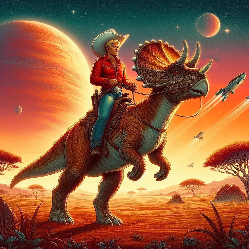 Fantasy Cowboy "Mondo Wahoo"