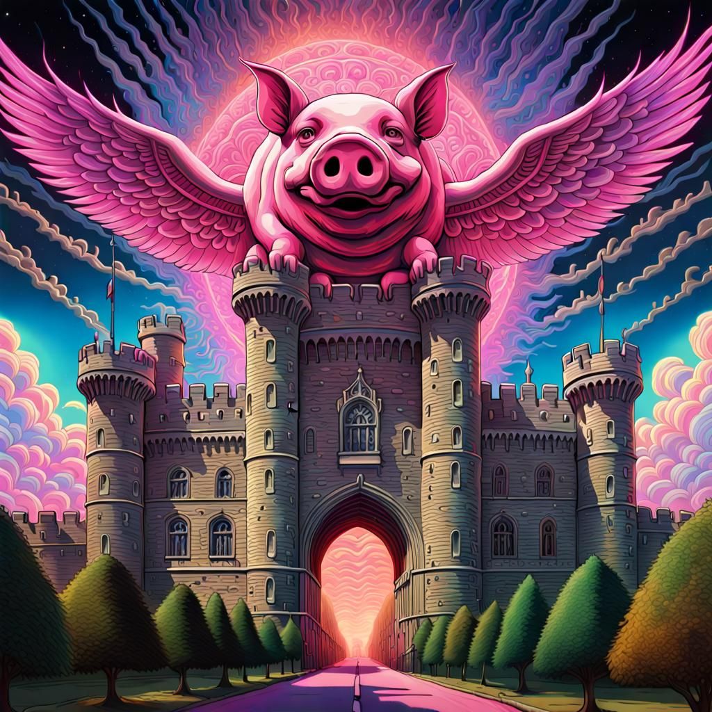 Pigs on the wing 🐷🏰