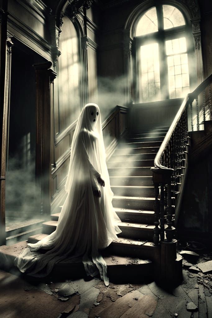 Victorian woman looking for her lost love 