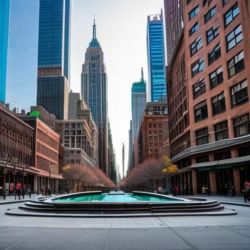 <lora:My DreamShaper:1.0> urban ghost town downtown New York...