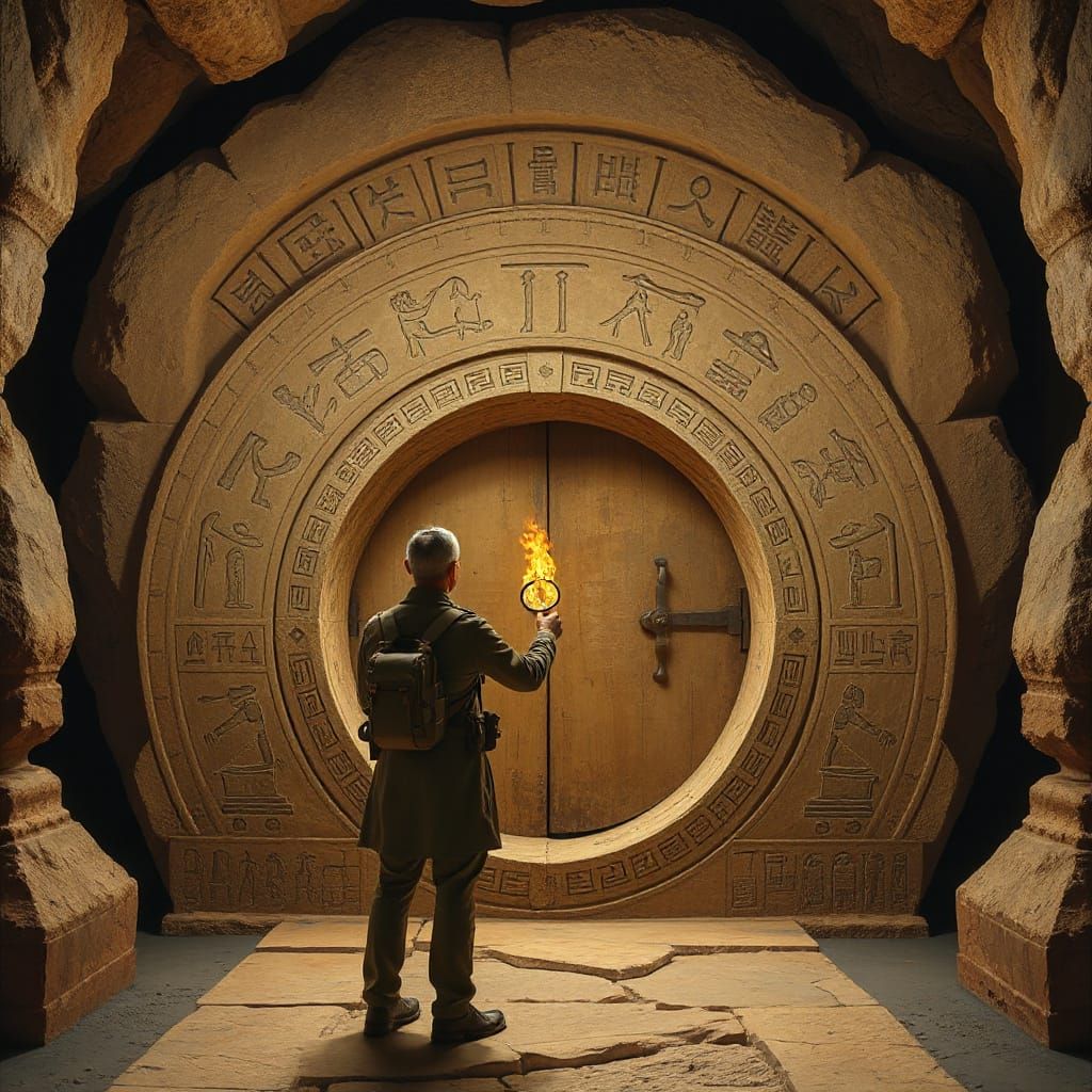 Reading the hieroglypics for a way through  by @Dibdale