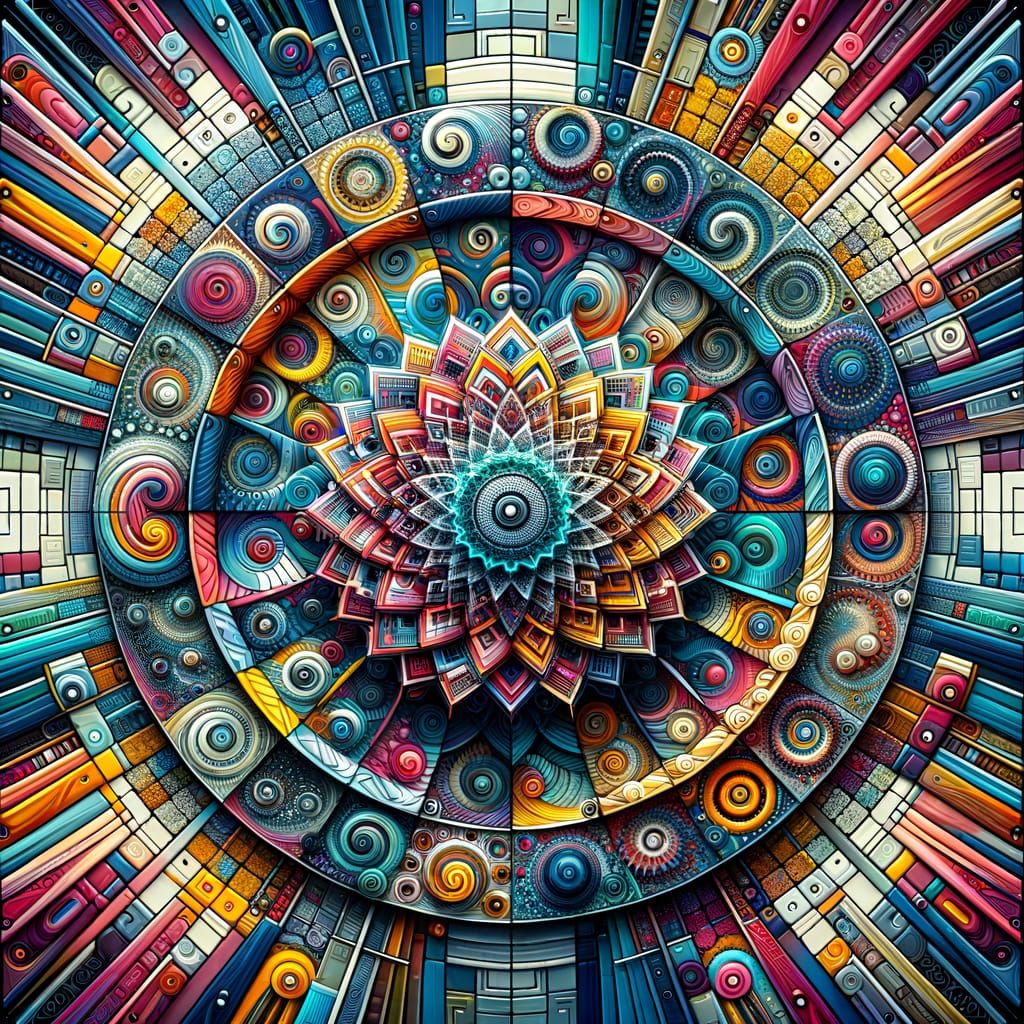 Echoing Patterns in a Loop