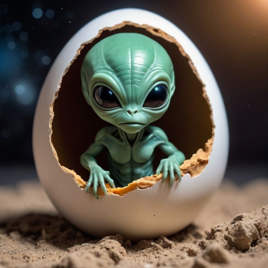 The Newborn Alien