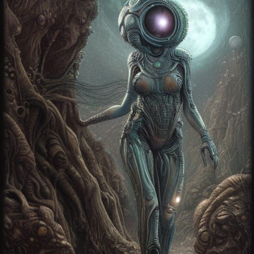 Alien lady... false