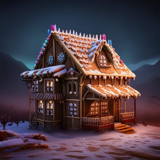 Gingerbread house