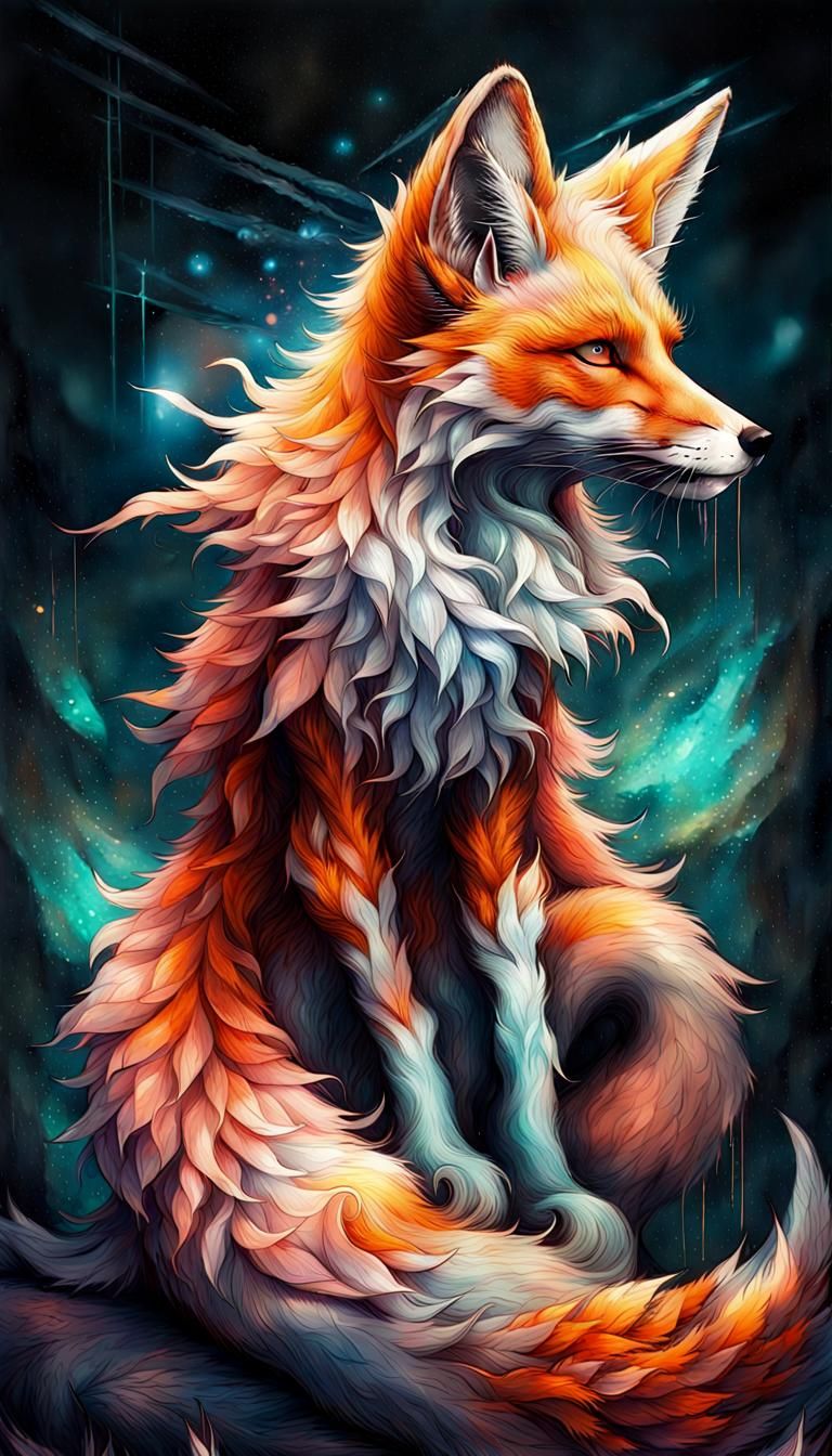 Furry fox