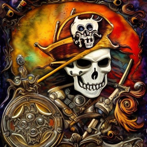 He’s a pirate! - AI Generated Artwork - NightCafe Creator