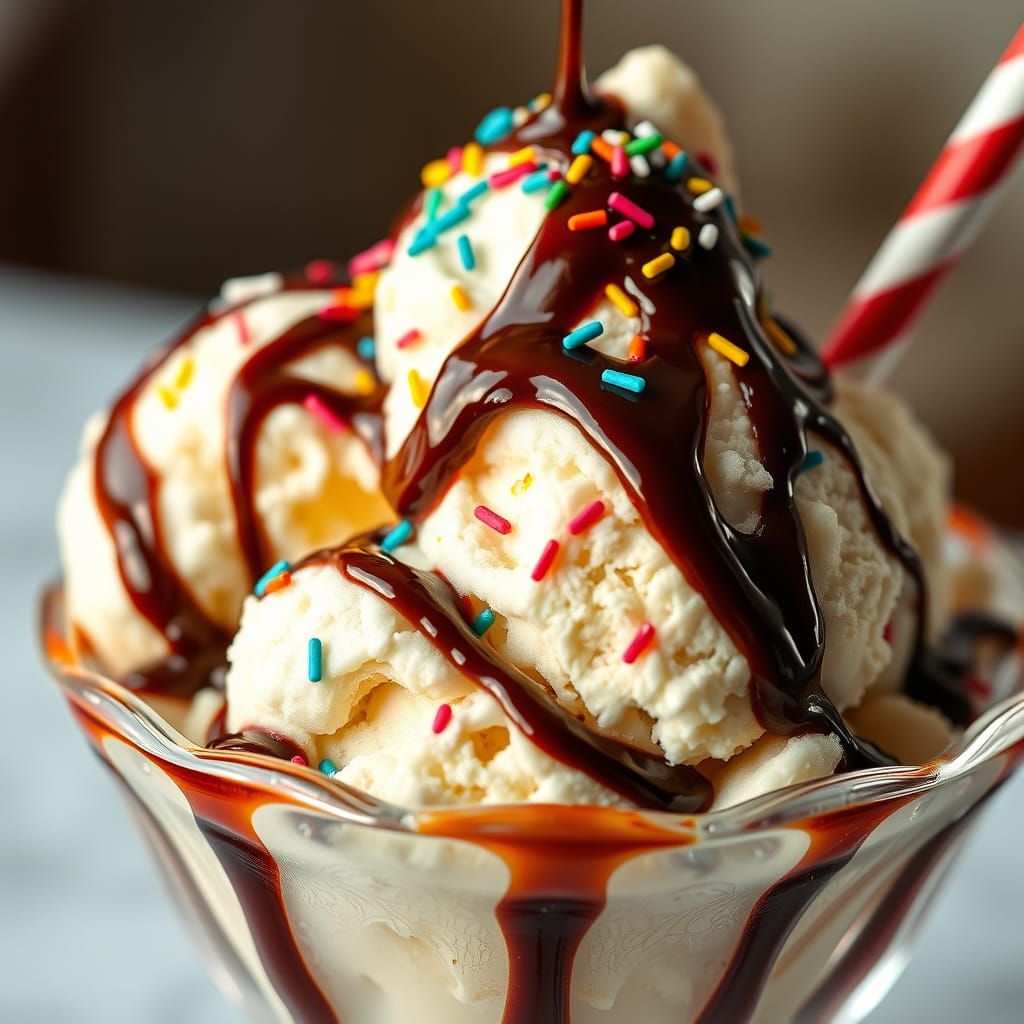 Classic Sundae  by @Kazzok