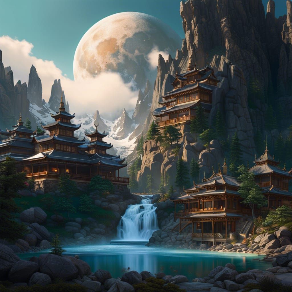 Moonrise   by @Dom Jesus