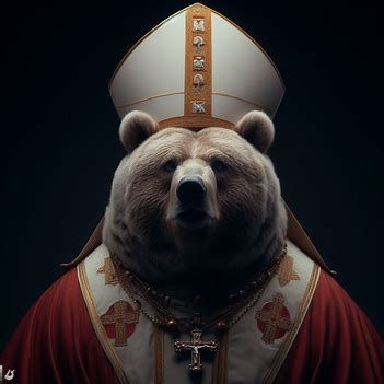 Dark Pope Obese Bear