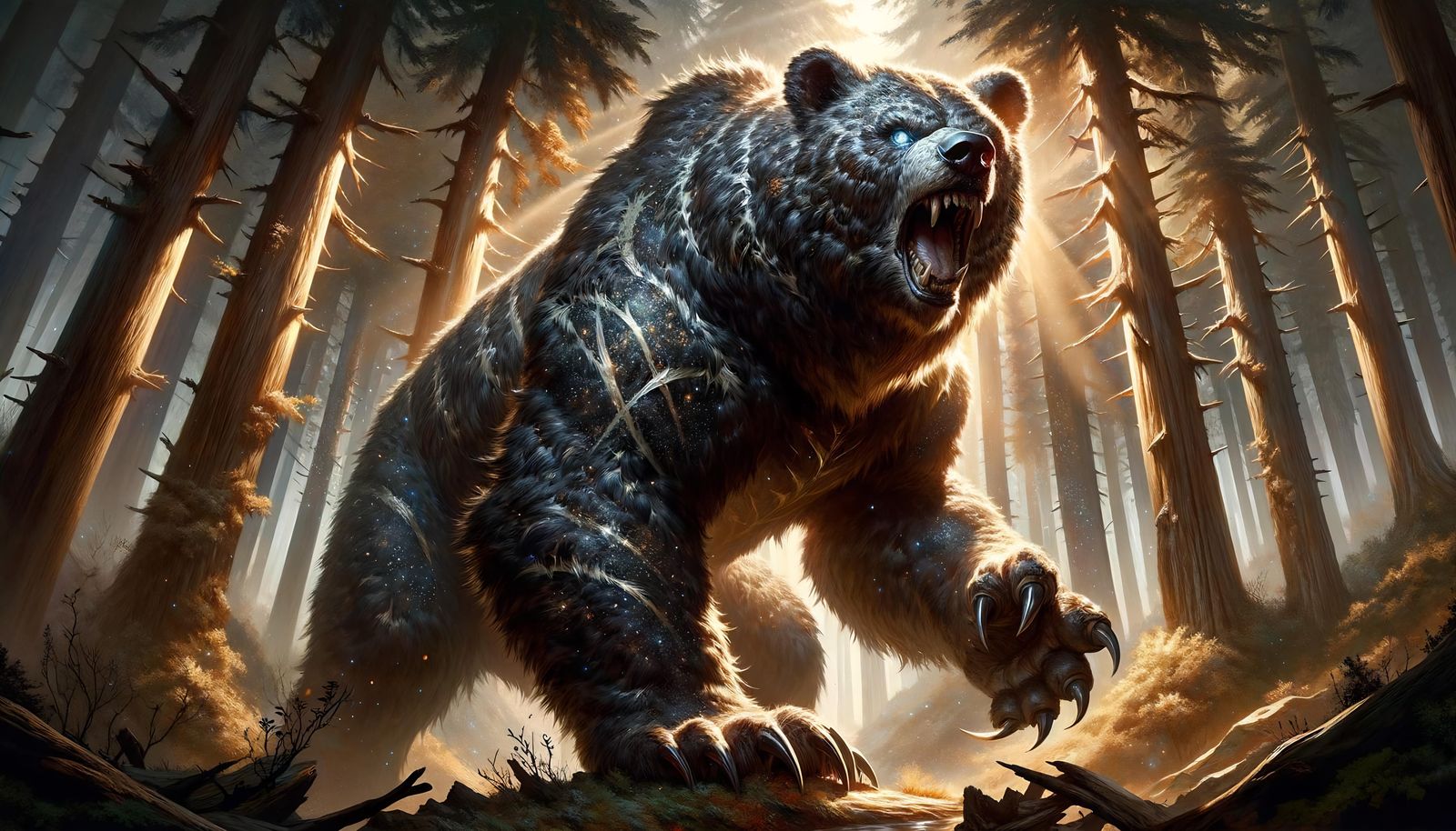 DND Series : Legendary Bear - AI Generated Artwork - NightCafe Creator