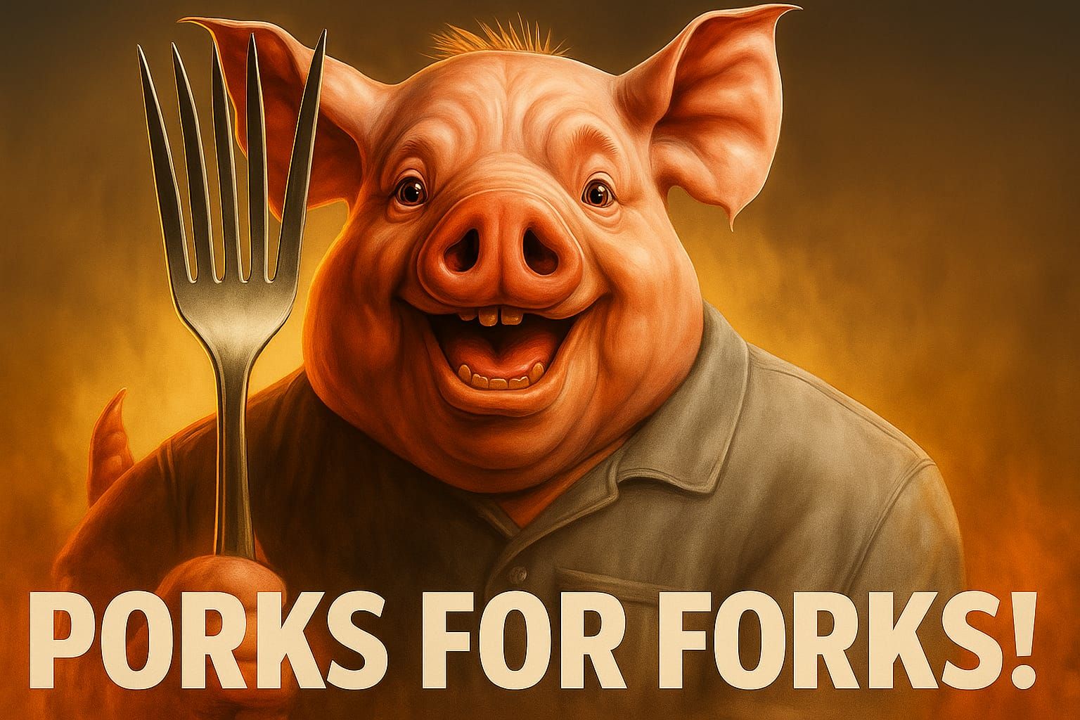 PORKS FOR FORKS!

F.O.R.K.: Freedom of Raw Knowledge