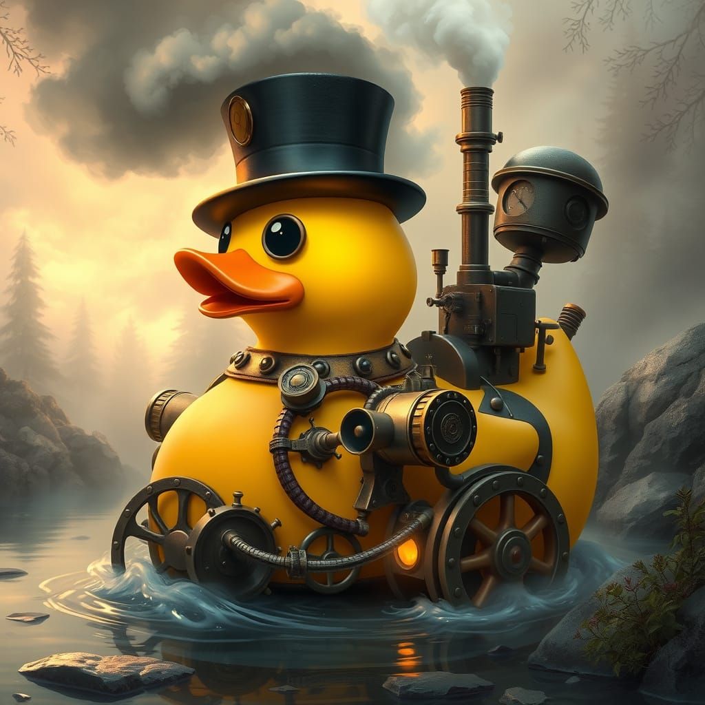 rubber duck   by @Chippa