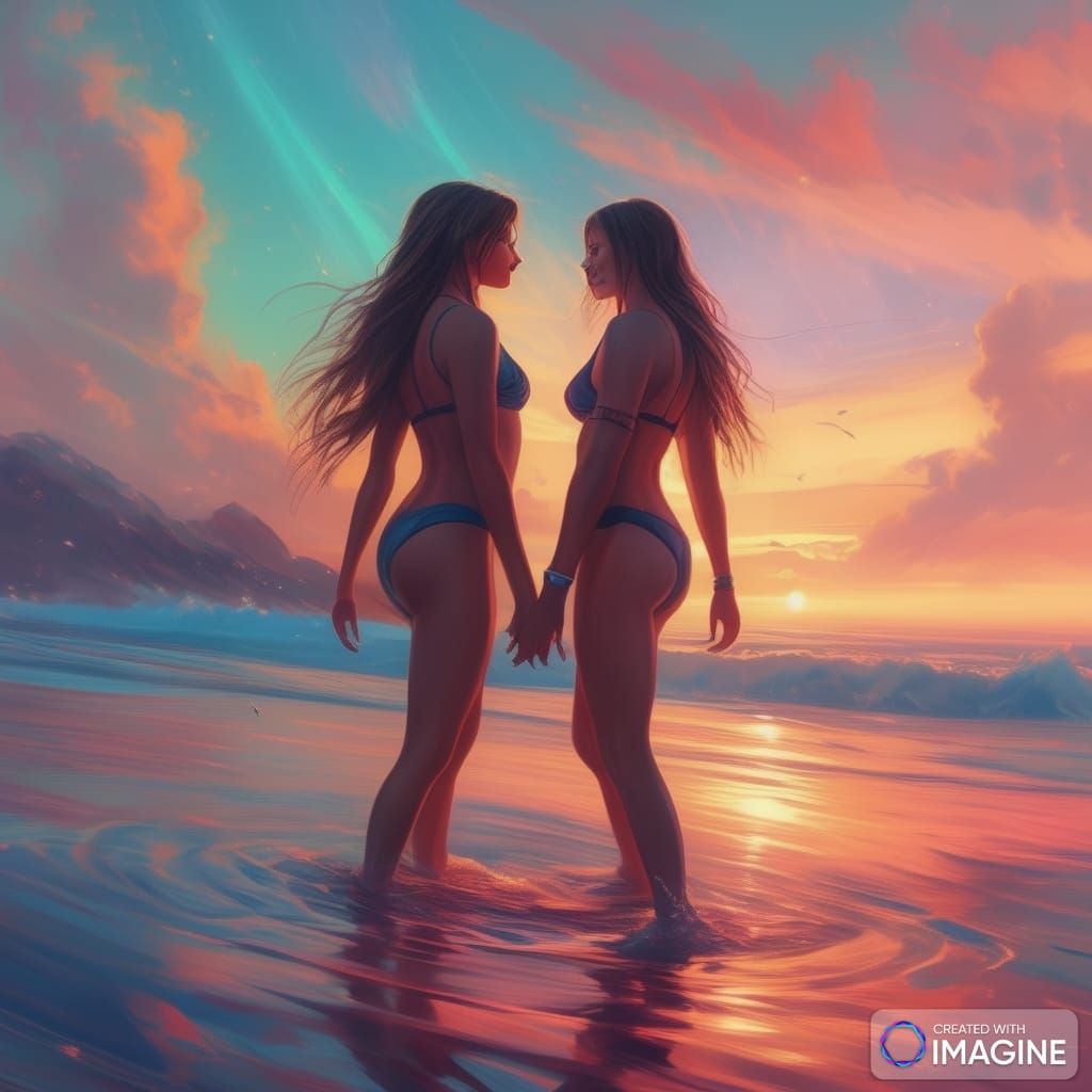 two women assesing each other 5