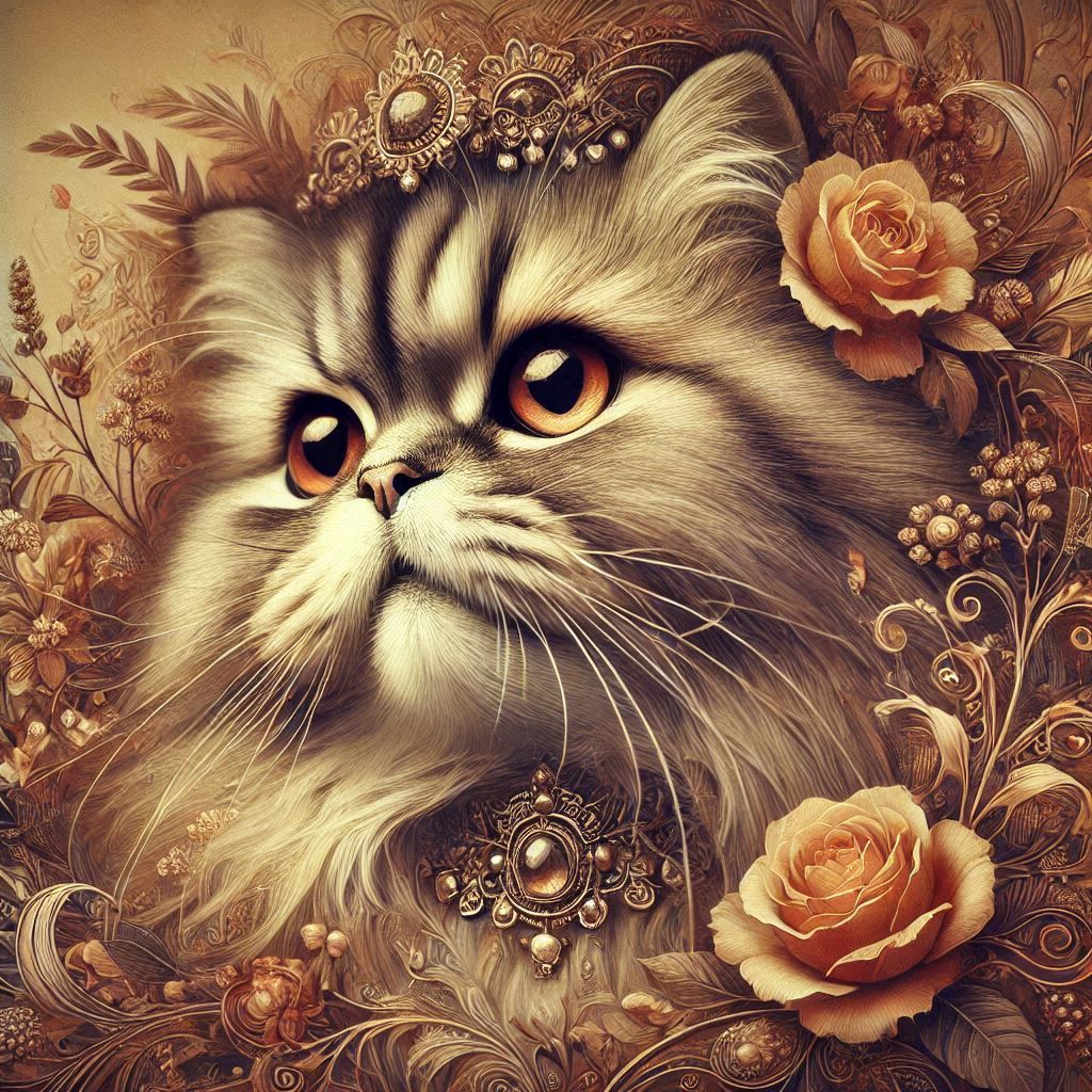 Elegant Persian Cat