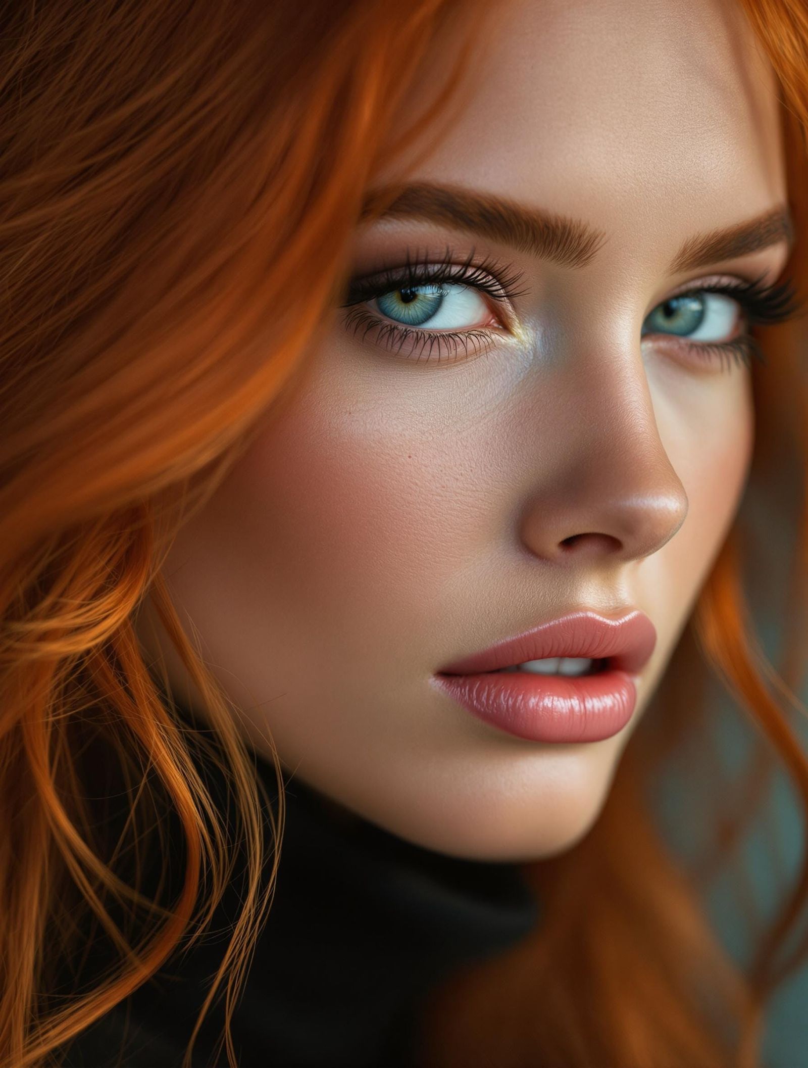 Scarlet Focus  by @DeepThoughts