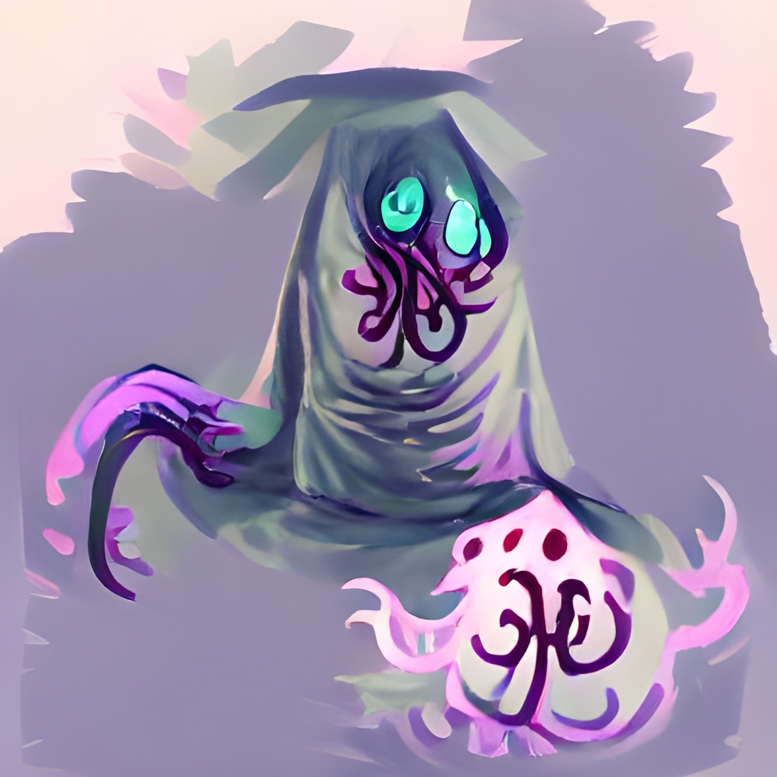 Unspeakable Eldritch Friend - AI Generated Artwork - NightCafe Creator