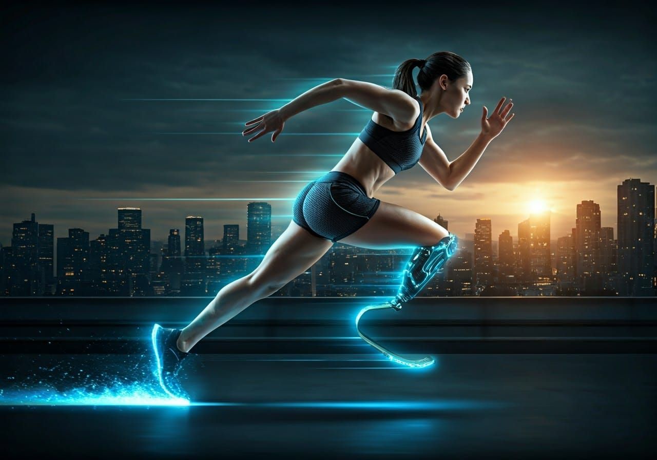 Blade Runner Sprinting  by @Michelle Lee Hinkle