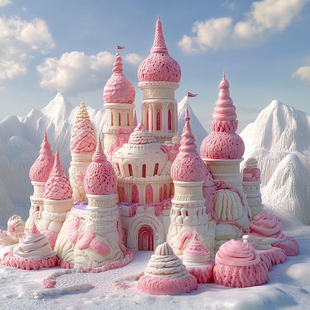 Ice cream castle
