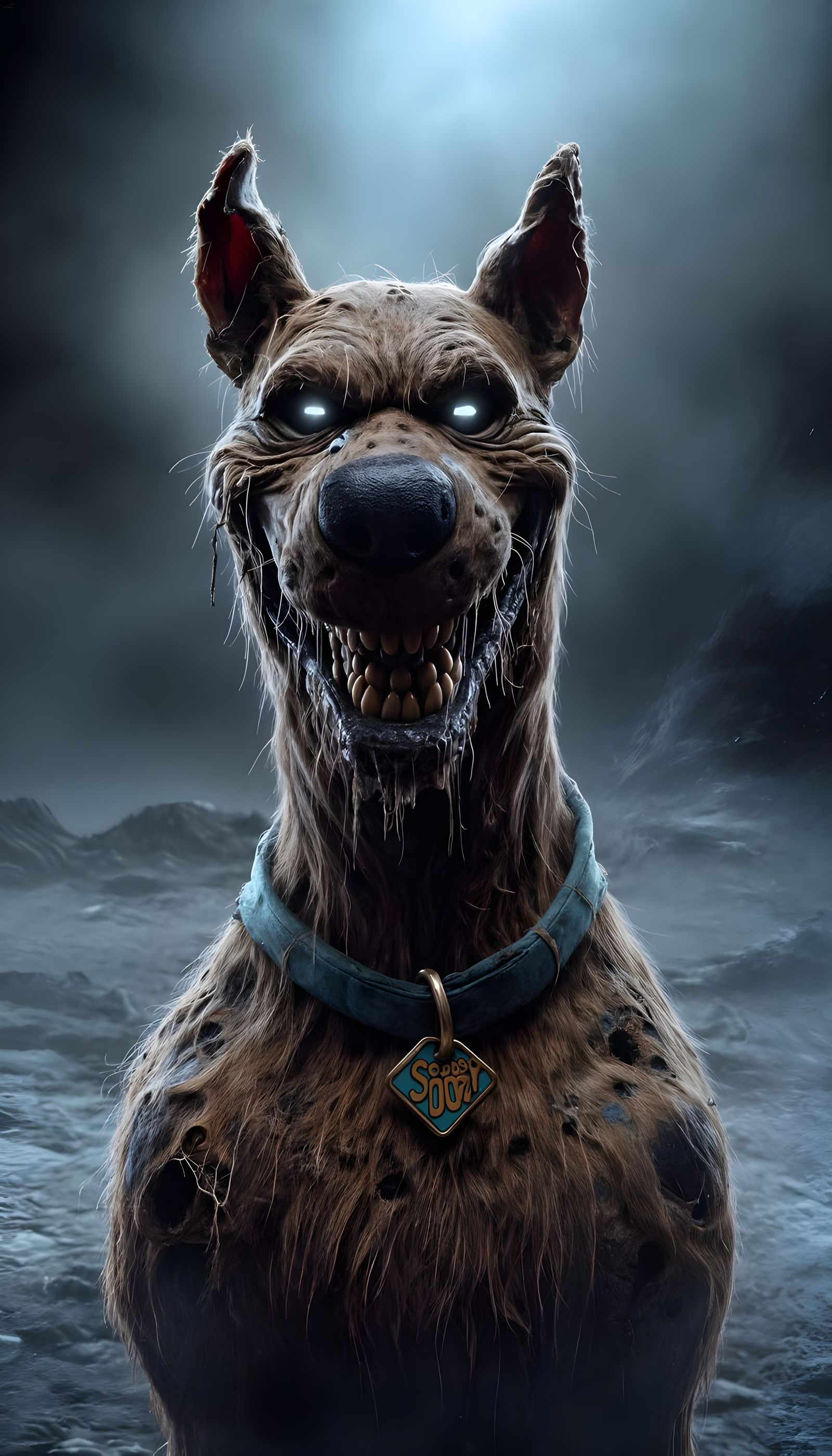 Demonic Scooby-Doo