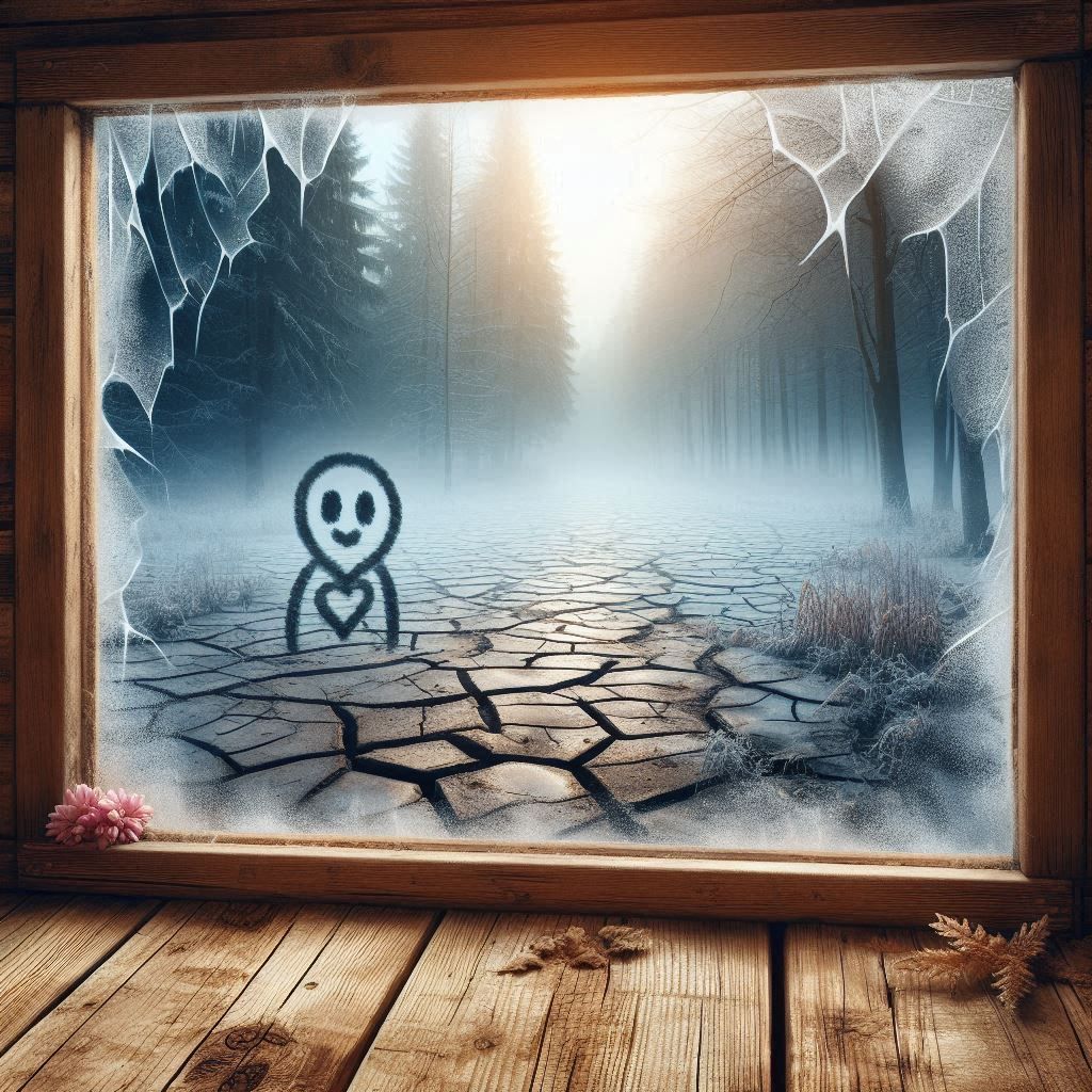 Condensation Doodlin' with Heart