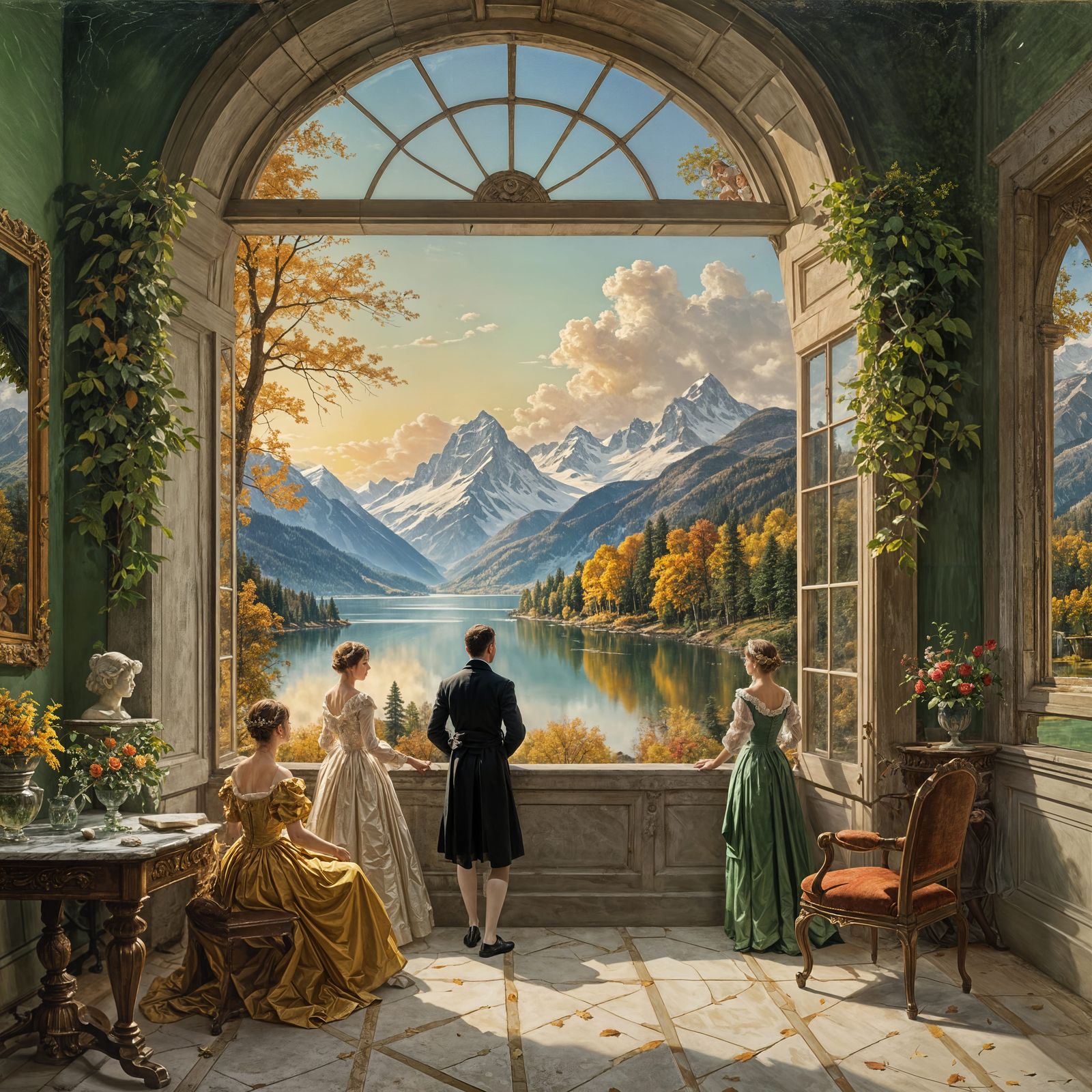 A Treasured View  by @Queen Ari