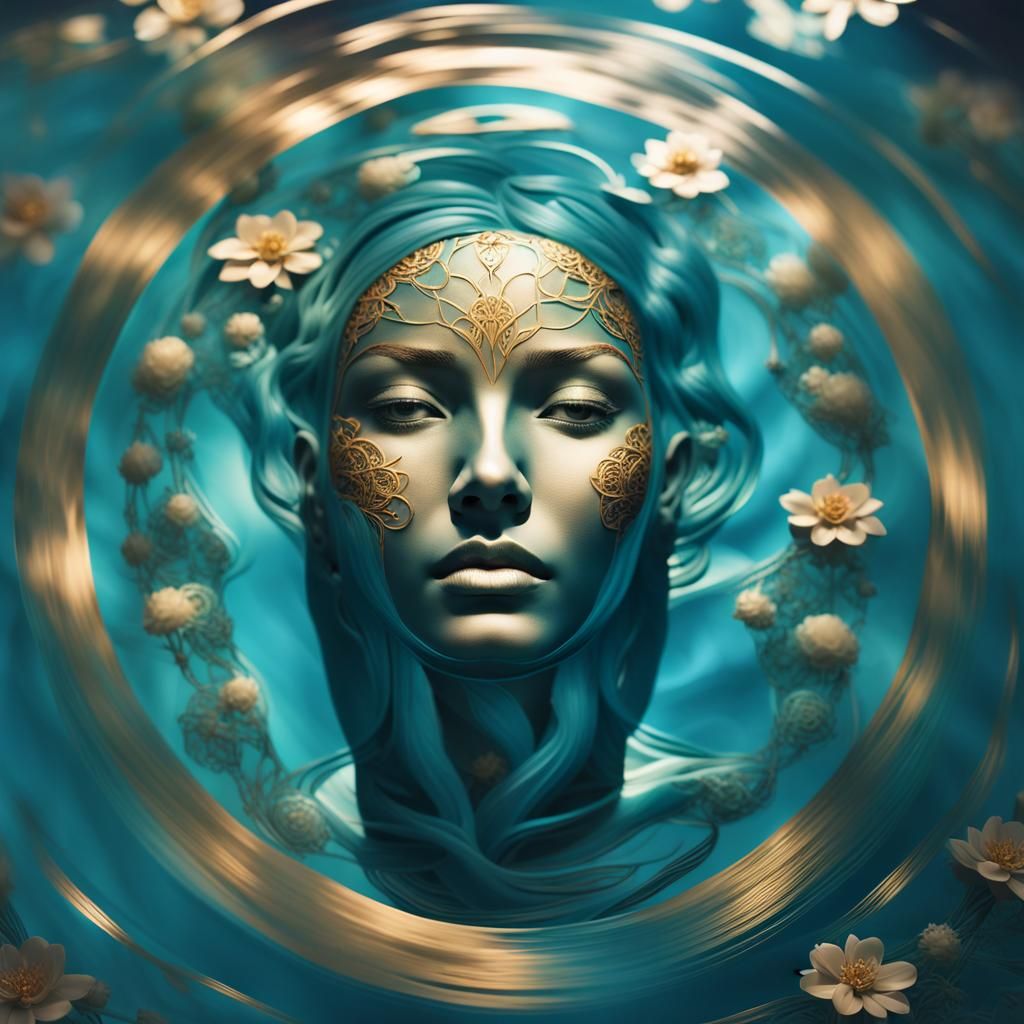 Human shape Mandala