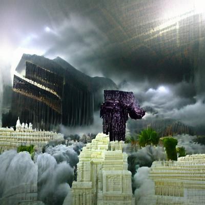wither storm, Stable Diffusion