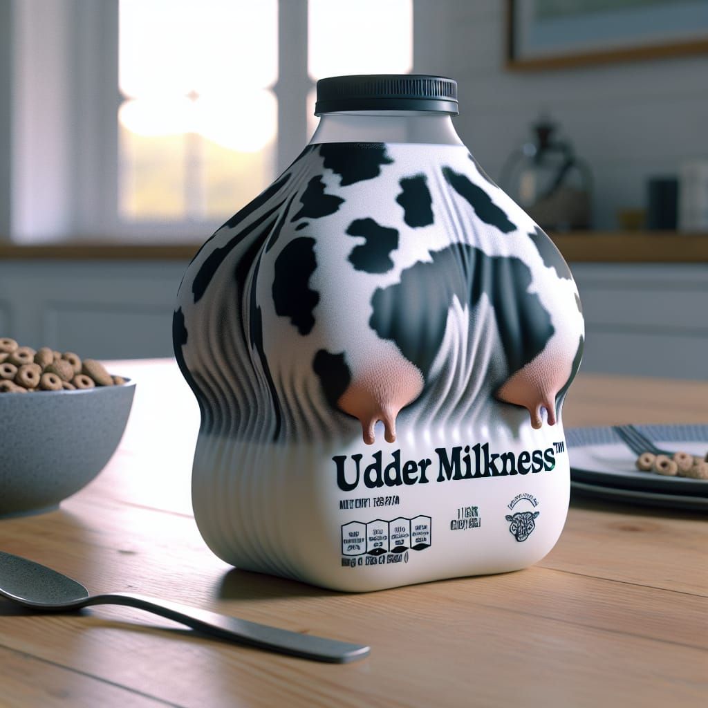Udder Milkness™️ -from cow to table, our milk's the udder best!  by @Horror AU sec