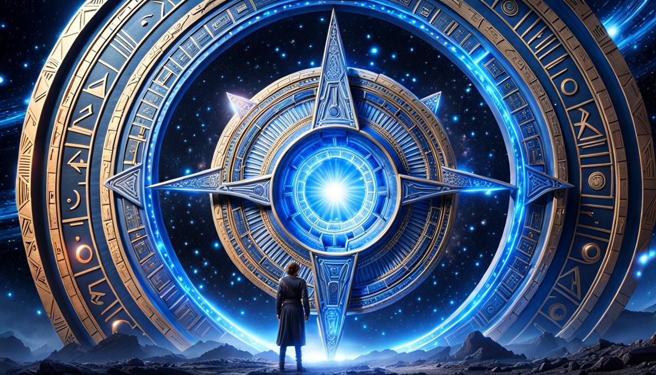 Gateway to the Stars - AI Generated Artwork - NightCafe Creator