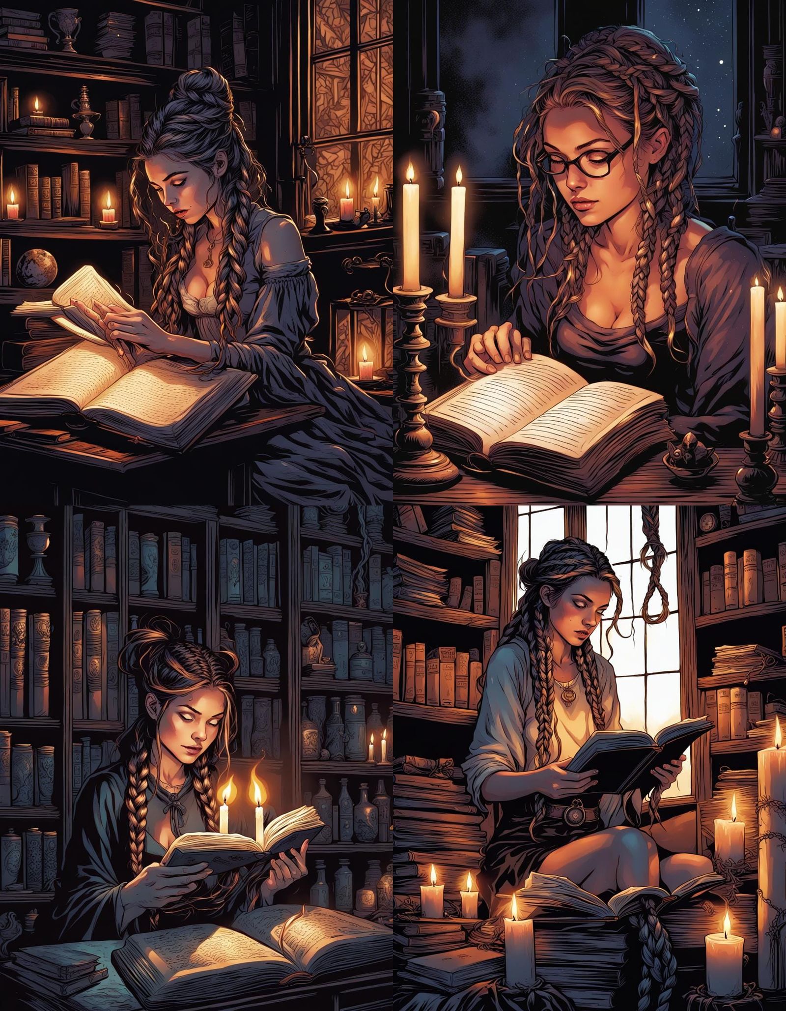 Coven 6 AI Generated Artwork NightCafe Creator