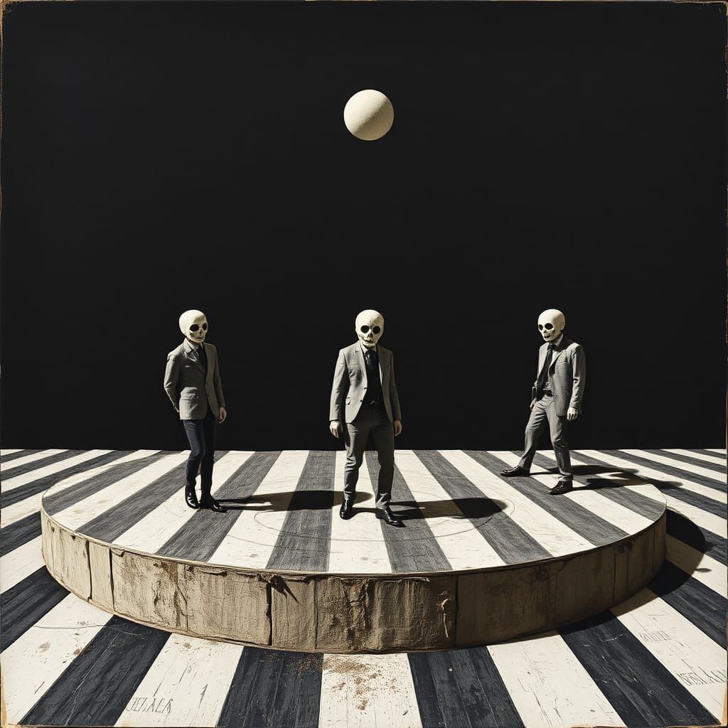 Lunatics Running Asylum: Dadaist-Inspired Collage